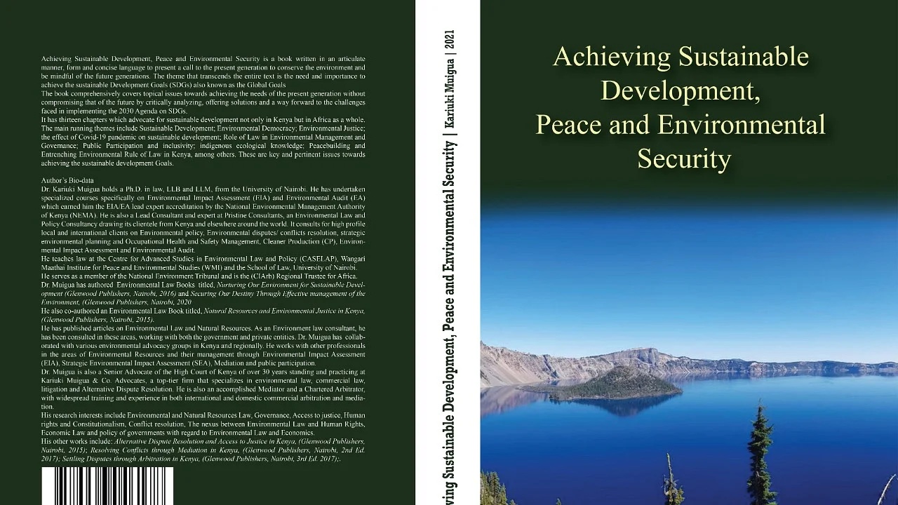 Book Review: Achieving Sustainable Development, Peace and Environmental Security